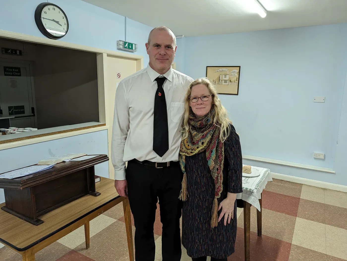 Pastor Matthew Richer and his wife Lisa